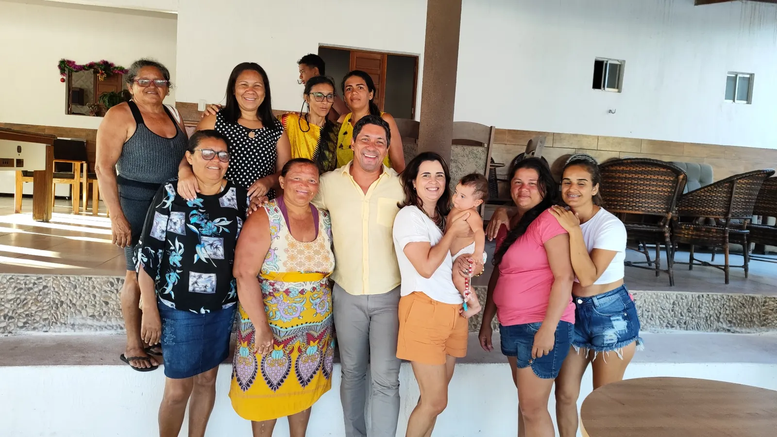 Registro de encontro com comunidade